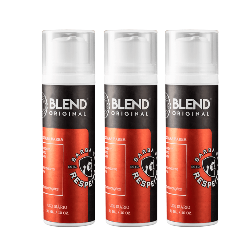 Blend Original® - Crescimento de Barba - Compre 3 Leve 6 - Barba de Respeito