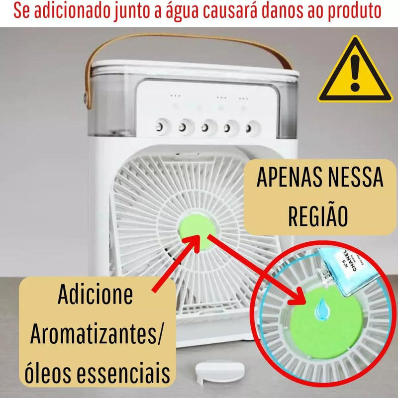 BREEZEMAX - Ar condicionado portátil- A solução para o seu calor!