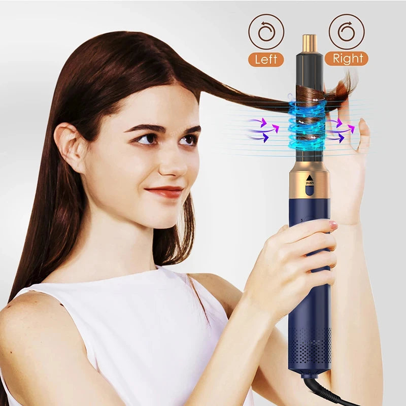 5 in1 Curling Iron New Hair Dryer Multi Hair Styler Hair Straightener With Hair Brush Hairdryer For Hair Dryer Hair Multi Styler