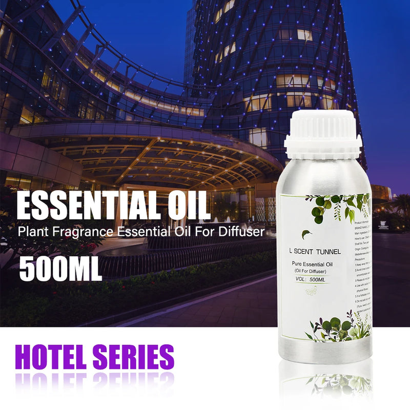 Essential Oils 500ml For Aromatic Diffuser Perfume Oil Air Freshener Smell For Home Fragrance Device Hotel Scent Diffuser Oil